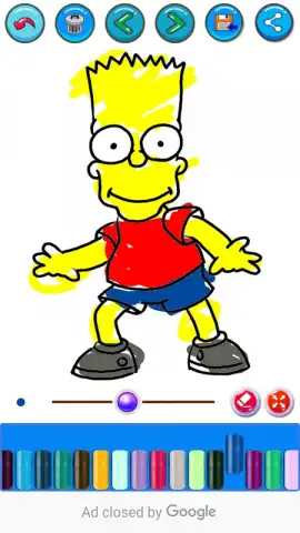 Simsson Coloring Book скриншот 3