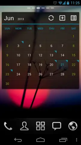GO Calendar Widget скриншот 6