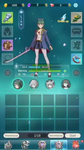 Girls Summoner скриншот 1