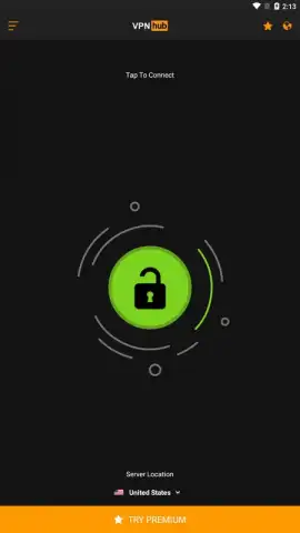 VPNhub скриншот 1