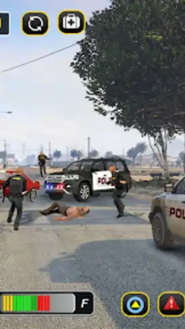 Police Car Chase: Thief Chase скриншот 1