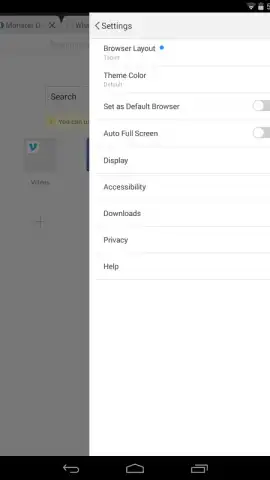 UC Browser HD скриншот 3