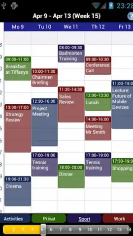 Business Calendar скриншот 2