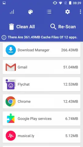 Limpiador Fácil de Caché скриншот 2