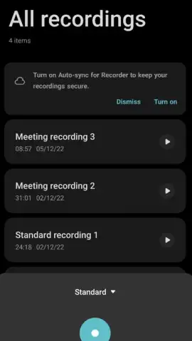 ColorOS Recorder скриншот 1