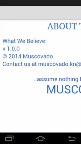 What We Believe скриншот 4