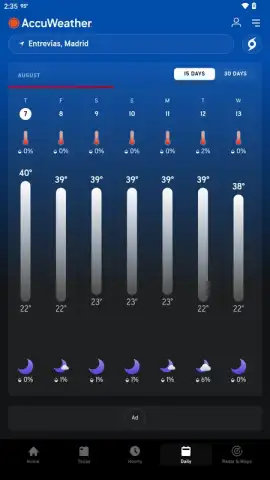 AccuWeather скриншот 6