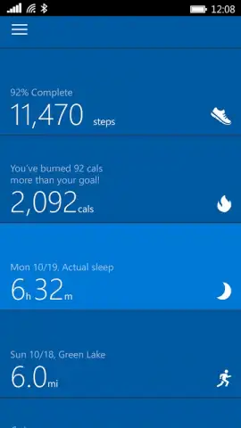 Microsoft Health скриншот 7