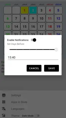 Amazing Calendar скриншот 3