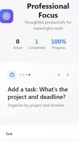 ToDo list profesinal скриншот 2