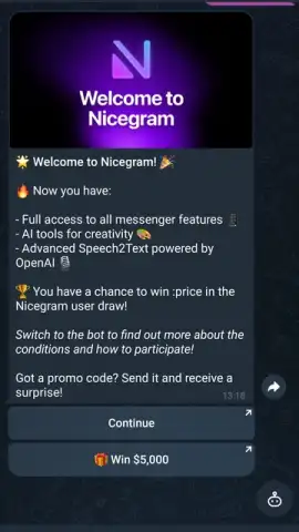 Nicegram: Web3 for Telegram X скриншот 8