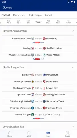 Sky Sports скриншот 12
