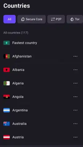 ProtonVPN скриншот 1