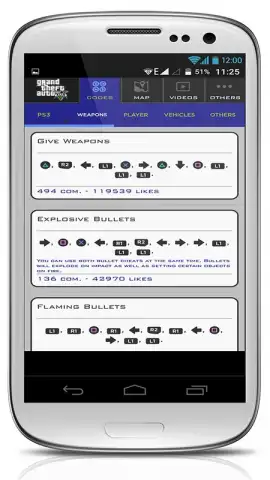 GTA 5 Cheats Codes скриншот 4