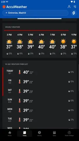 AccuWeather скриншот 22