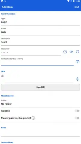 Bitwarden скриншот 5