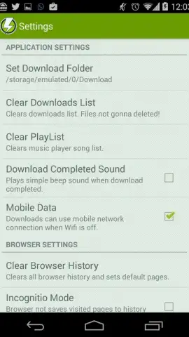 Download Manager Android скриншот 2