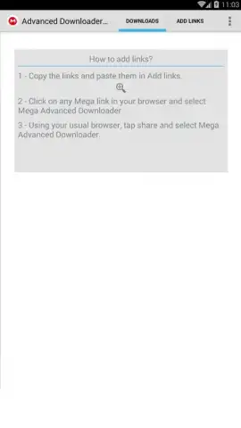 Advanced Downloader for Mega скриншот 2