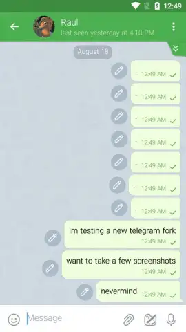 Graph Messenger скриншот 2