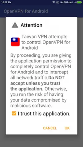 Taiwan VPN -Plugin for OpenVPN скриншот 2