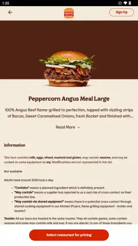 Burger King App: Food & Drink скриншот 17
