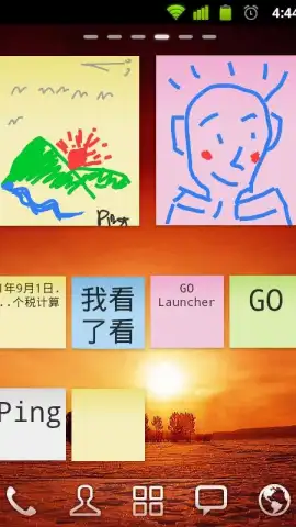 GO Note Widget скриншот 6