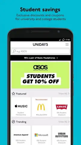 UNiDAYS скриншот 8