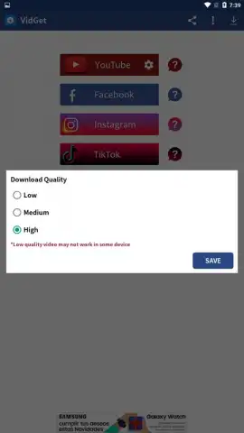VidGet - YouTube, Insta and TikTok downloader скриншот 2