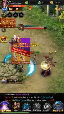 Legend of Eudemons скриншот 4