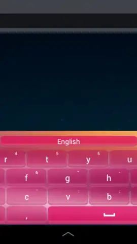Pink Keyboard скриншот 4