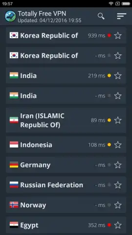 Totally Free VPN скриншот 1