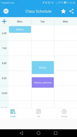 Class Schedule скриншот 5