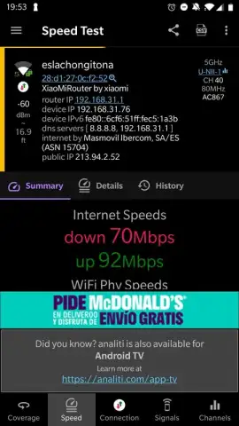analiti - Speed & WiFi скриншот 2