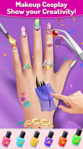 ASMR Salon: Foot Care Makeup скриншот 4