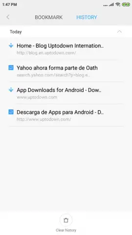 Mint Browser скриншот 11