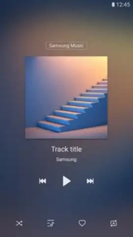 Samsung Music скриншот 1
