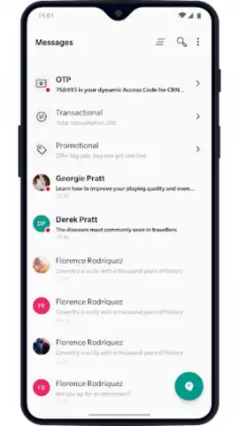 OnePlus Messages скриншот 4