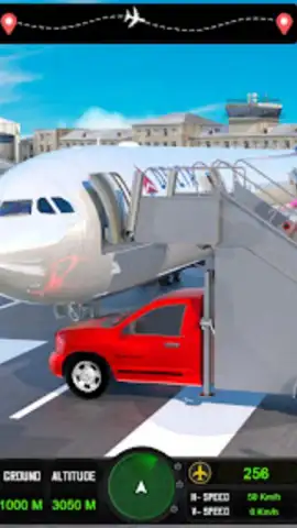 Airplane Flying Pilot Games скриншот 3