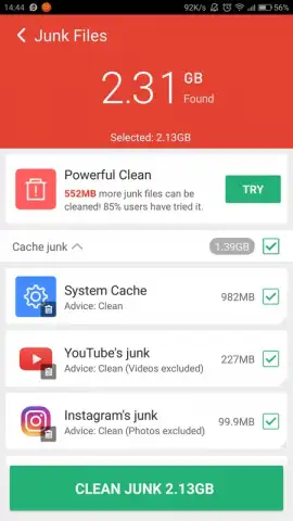 Clean Master скриншот 3