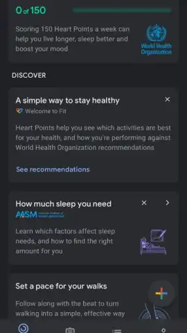 Google Fit скриншот 3