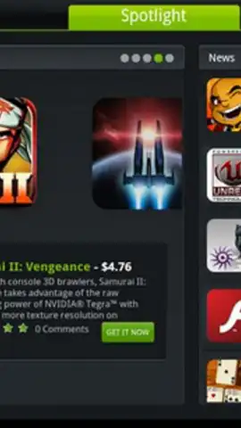 NVIDIA TegraZone скриншот 4