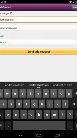 Yahoo Messenger скриншот 5
