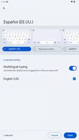 Gboard скриншот 3