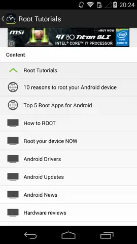 Root Tutorials скриншот 1