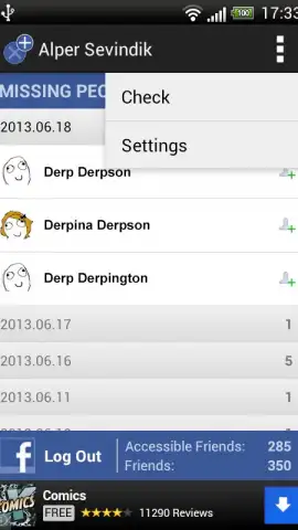 Friend List Watcher скриншот 2