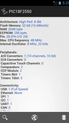 PICmicro Database скриншот 6