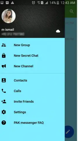 PAK messenger Voice And Chat скриншот 1