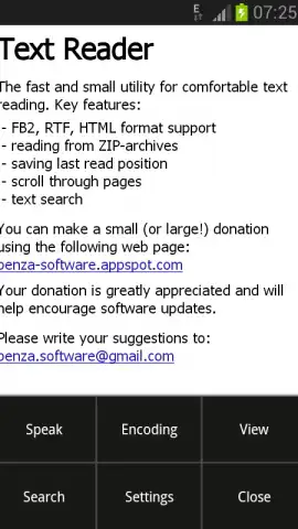 Text Reader скриншот 7