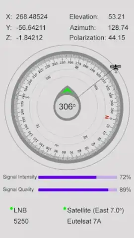 Satfinder: Satellite Director скриншот 4