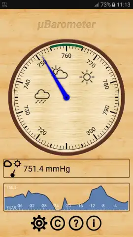 mu Barometer скриншот 2